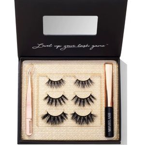 BRANDNEW MOXIELASH FULL GLAM MIX MAGNETIC EYELASHES & EYELINER KIT VeryBEAUTIFUL